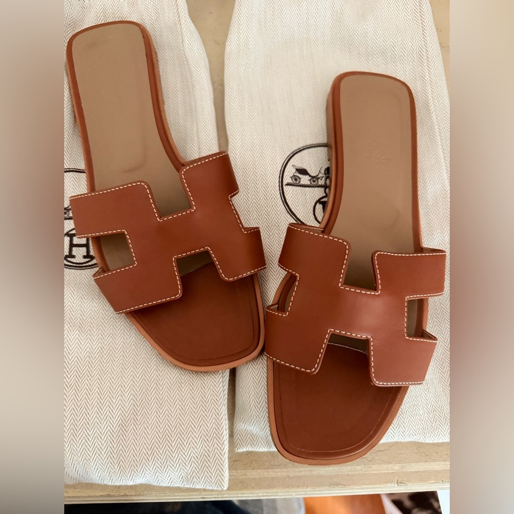 Hermes Oran Sandals